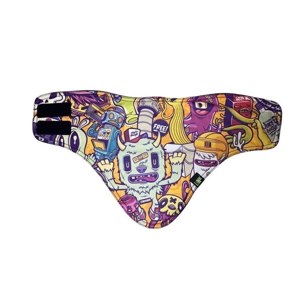 Quing Long Ling 3D Printed Ski Mask Monster Cartoon - Picture 1 of 3